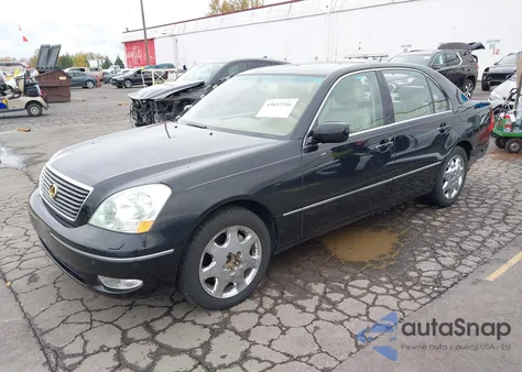 2001 Lexus Ls 430 из США, поврежденный, VIN JTHBN30F010020006